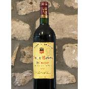 Vin rouge, Medoc, Saint Brice 1995