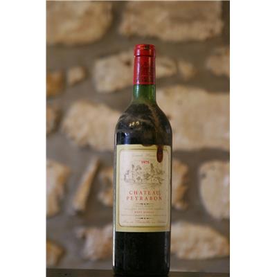 Vin rouge, Château Peyrabon 1975