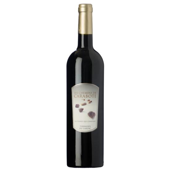 Vin rouge, Terrases du Larzac,  Les chemins de Carabote, les pierres qui chantent 2013