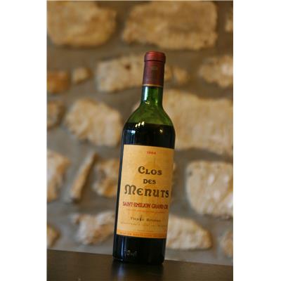 Vin rouge, Clos des Menuts 1964