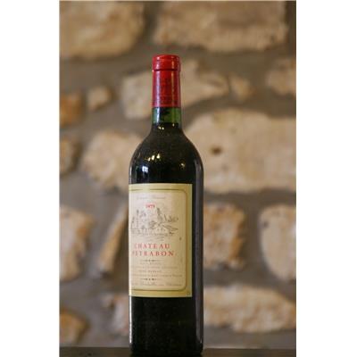 Vin rouge, Château Peyrabon 1975