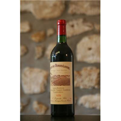 Vin rouge, Montagne St Emilion, Château Beausejour 1979