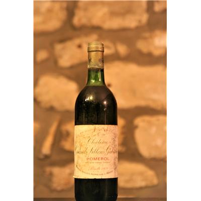 Vin rouge, Pomerol, Château Grands Sillons Gabachot 1979