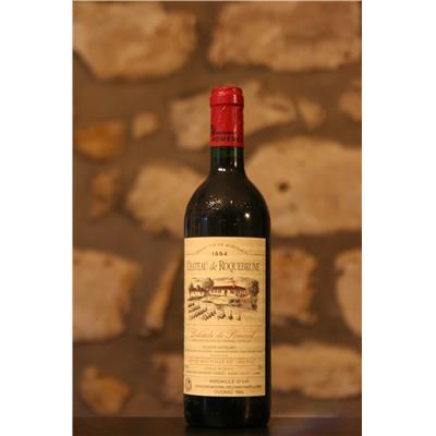 Vin rouge, Chateau de Roquebrune 1994