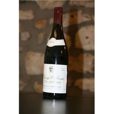 Vin rouge, Morey St Denis 1er cru, Domaine Amiot, Les Ruchots 1994