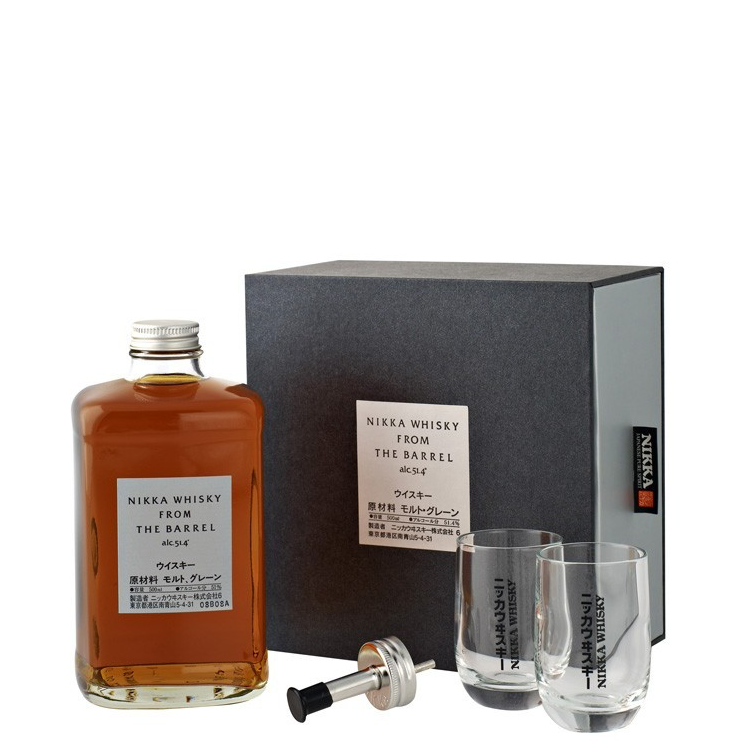 Whisky Japonais NIKKA From The Barrel Coffret 2 verres