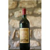Vin rouge, Château les Templiers 1988