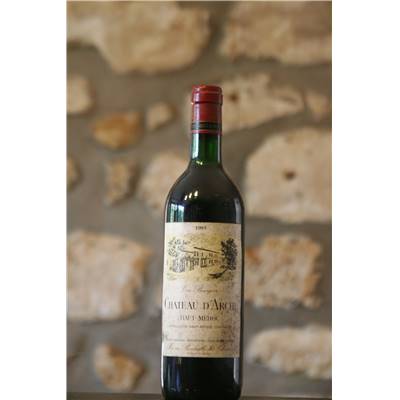 Vin rouge, Haut Médoc, Château d'Arche 1985