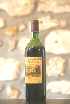 St Estephe,rouge,Château de Marbuzet 1975