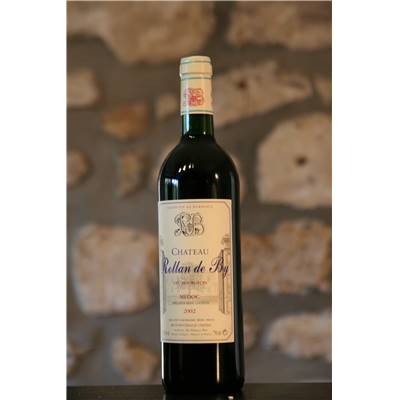 Vin rouge, Medoc, Château Rollan de By 2002
