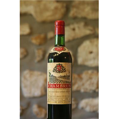 Vin rouge, Château Chambrun 1967