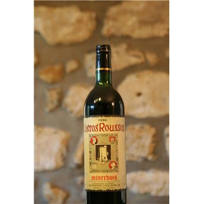 Vin rouge, Minervois, Costo Roussos 1990
