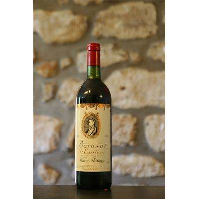 Vin rouge, St Emilion, Baron Philippe de Rothschild, Baronat St Emilion 1976