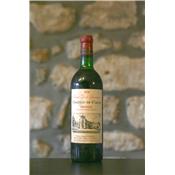 Vin rouge, Chateau de Carles 1978