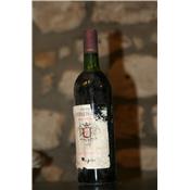 Vin rouge, Chateau du Marquis de Mons 1978