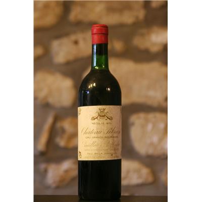 Vin rouge, Château Pibran 1975