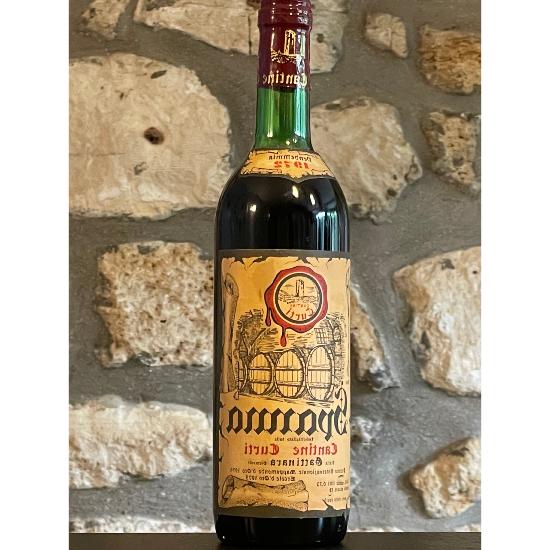 Vin rouge, Gattinara, Spanna Cantine Curti 1972