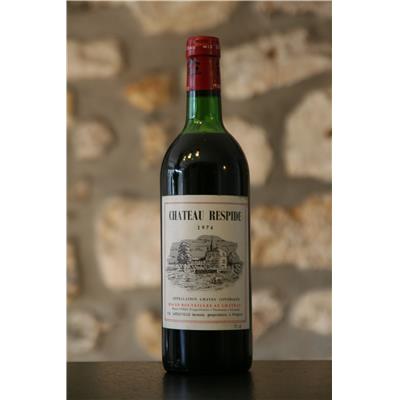 Vin rouge, Chateau Respide 1974