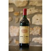 Vin rouge, Domaine de Treilles 1989