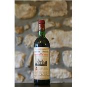 Vin rouge, Première Cote de Bordeaux, Château Pascot 1978
