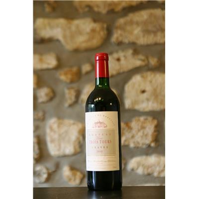 Vin rouge, Chateau les trois Tours 1990