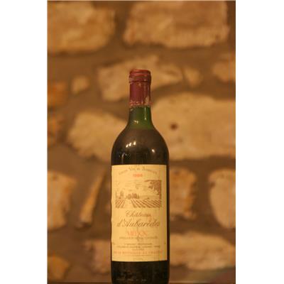 Vin rouge, Château d'Aubaredes 1988