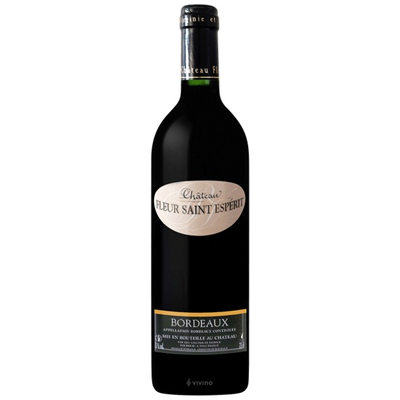 Vin rouge, Chateau Fleur Saint Esperit