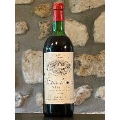Vin rouge, Bordeaux, Château des Chanelles 1980