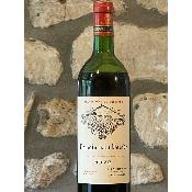 Vin rouge, Bordeaux, Domaine de la Valade 1972