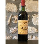 Vin rouge, Saint Estephe, Château Haut Marbuzet 1976