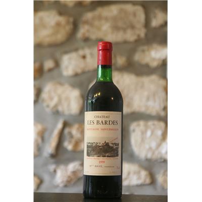 Vin rouge, Château les Bardes 1979
