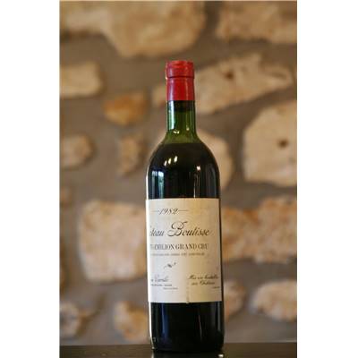 Vin rouge,St Emilion grand Cru, Château Boutisse 1982