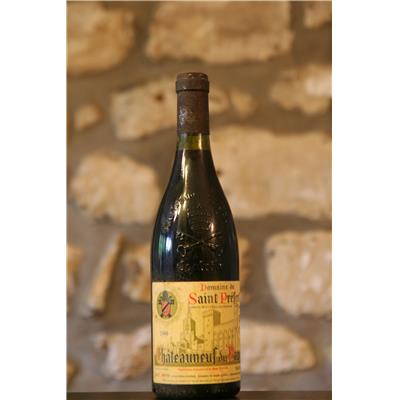 Vin rouge, Domaine Saint Prefert 1989