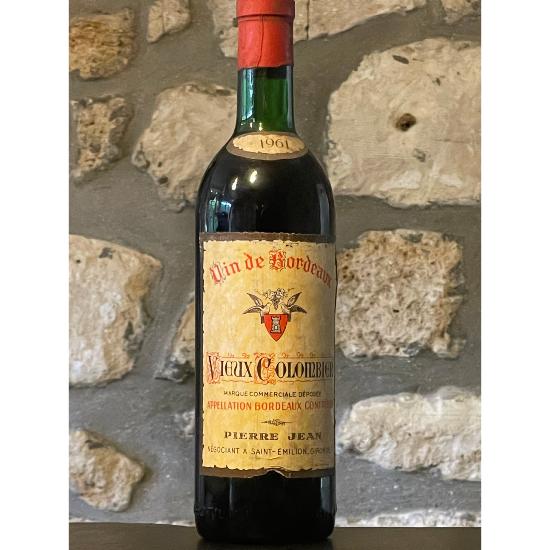 Vin rouge,Bordeaux, Vieux Colombier 1961