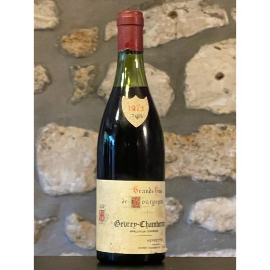 Vin rouge, gevrey Chambertin, Domaine Hzesztyn 1973