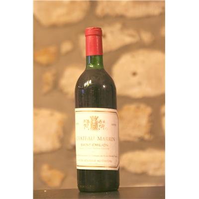 Vin rouge, Chateau Marrin 1970