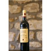 Vin rouge, 1ere Cotes de Blaye Chateau des Clos 1999