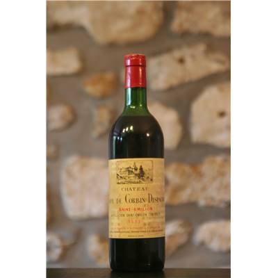 Vin rouge, Saint Emilion, Château Tour de Corbin d'Espagne 1983