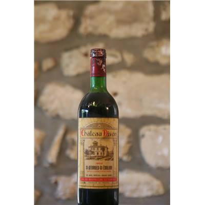 Vin rouge, St Georges St Emilion, Château Divon 1982