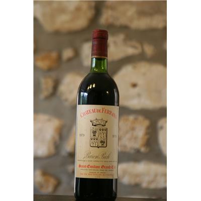 Vin rouge, Château de Ferrand, Baron Bich 1979