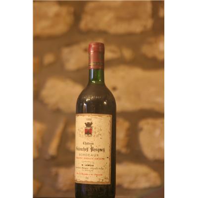 Vin rouge, Château Balouchey Pesquey 1988