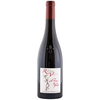 Vin rouge, Domaine de Rocheville, cuvee fou du roi, Saumur Champigny