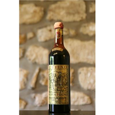 Vin rouge, Chianti Classico Riserva,rouge,Ruffino Riserva Ducale Serie Oro 1962