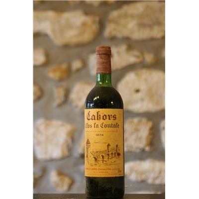 Vin rouge, Cahors,rouge,Domaine Clos de la Coutale 1974