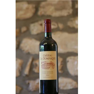 Vin rouge, St Emilion grand Cru, Château La Dominique 2004