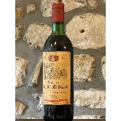 Vin rouge, Fronsac, Château Bourdieu La Valade 1967