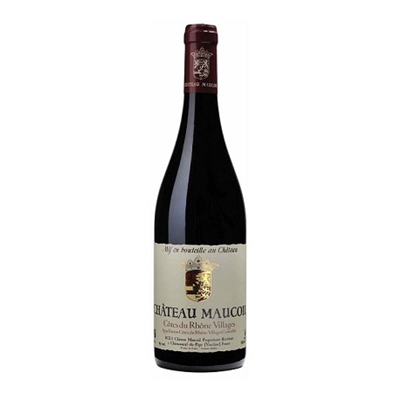 Vin rouge, Côtes du rhône Village, Château Maucoil 2021