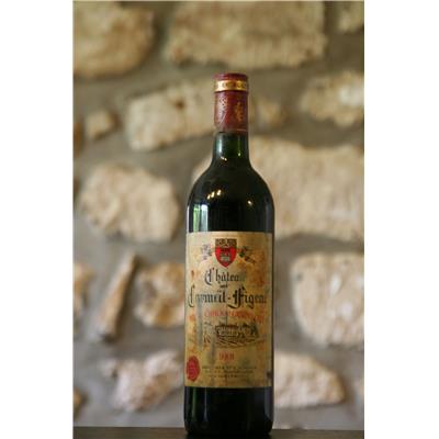 Vin rouge, Château Cormeil Figeac 1988