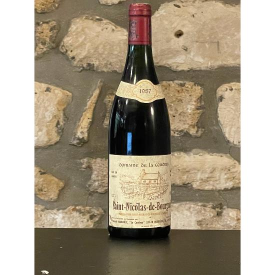 Vin rouge, Saint Nicolas de Bourgueil, Domaine de la Coudray 1987