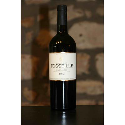 Vin rouge, domaine de la Fosseille 1982